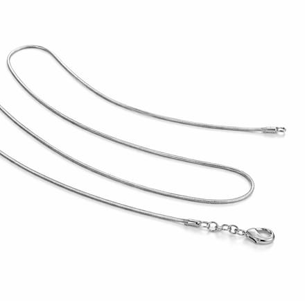EmmyRovi – Ketting voor Hanger – 50 cm – Set van 2 – Zilverkleur