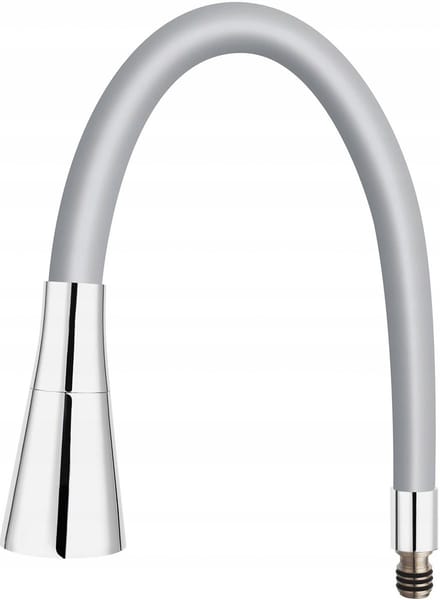 Ferro Elastico II Keukenmengkraan Uitloop W101S-B - Flexibel & Grijs