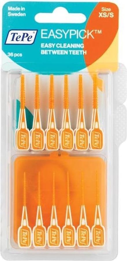 TePe Easypick XS/S - Orange - 36 stuks