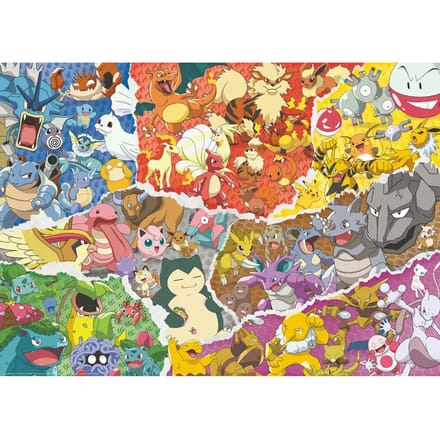 Puzzel van 1000 stukjes Ravensburger Pokemon