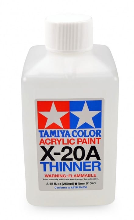 Tamiya Hobbyverf Acrylverf - X-20A Thinner for Acryl - 250ml Verdunner - 250 ml