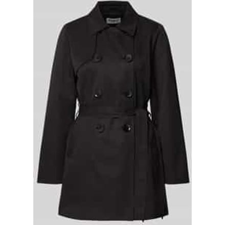 Regular fit Trenchcoat met dubbele knoopsluiting Model 'VALERIE'