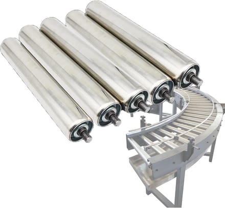 Stalen Transportrollen - Voorraadrollen - Materiaaltransport - Zware belasting - 50MM diameter