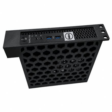 19 Inch Rack Mount Geschikt voor Dell OptiPlex 340 Micro – 1U Mini PC Rack Beugel – Dual Mount – Zwart