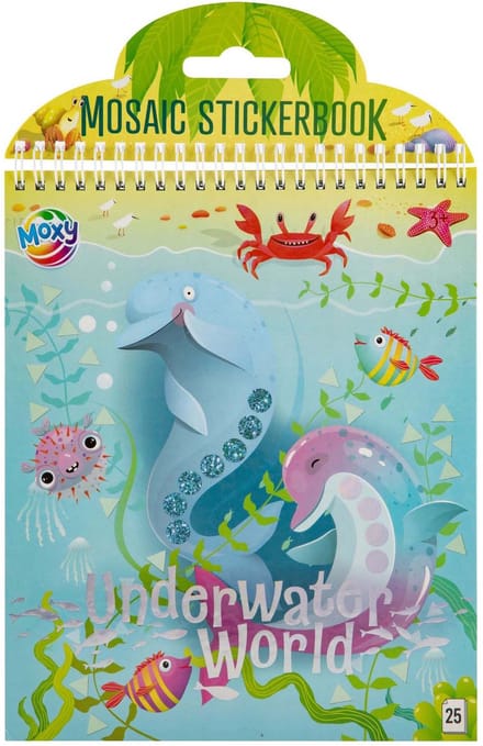 Creative Craft Group Luxury Mosaic Sticker Book Underwater World