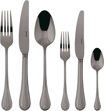 Sambonet Bestekset Royal - Zwart - 36 delig / 6 personen