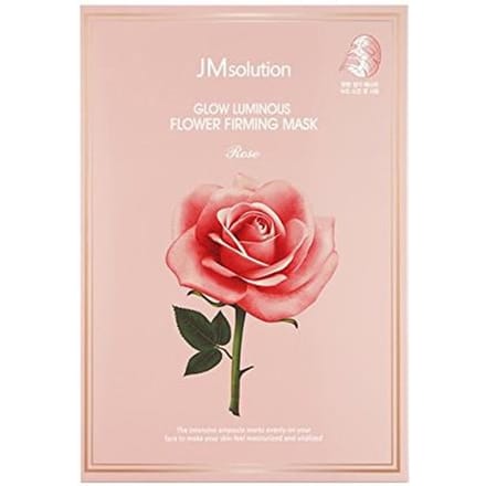 JM Solution Glow Luminous Flower Firming Mask Pack (30 ml x 10 vellen) beige