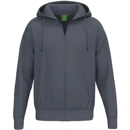 Erima Ts Sweatjack Met Capuchon Kinderen - Slate Grey | Maat: 152