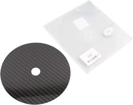 Schijfstabilisator - Tuningmat CD - Muziek Luisteren - Trillingen Absorberen - 02 Mm Dik - Zwart