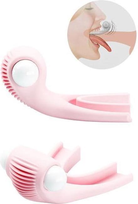 Pretty Love Magic Lips - Orale Stimulator - Voor Extra Genot Tijdens het Pijpen - Roze