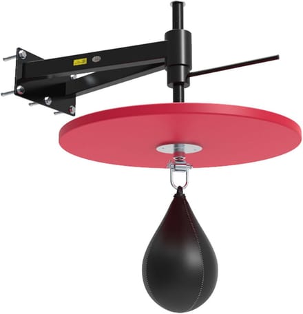 Speed Bag Bokszak - Bokstrainer Platform - Hand oog training - 360 graden rotatie - Verstelbare hoogte