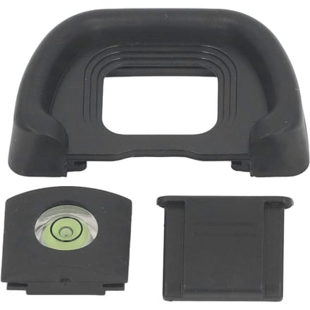 Oogschelp met waterpas en flitsschoenafdekking Beter observatie-effect Oogschelp vervanging voor D780 zoeker camera black