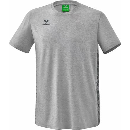 Erima Essential Team T-Shirt Kinderen - Slate Grey / Licht Grey Melange | Maat: 152