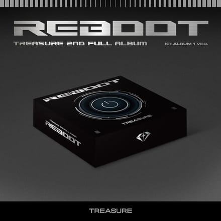 Treasure   Reboot   2e Regelmatig Album  Kit Album black