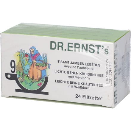 Dr Ernst Filt N 9 Thee Bloedsomloop 24 Filterzakje