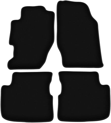 BASIC zwarte veloursmatten voor: Honda Accord VI coupé (1998-2002)