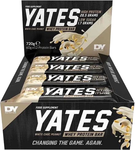 Whey Protein Bar - 12x 60 g - White Choco & Peanut