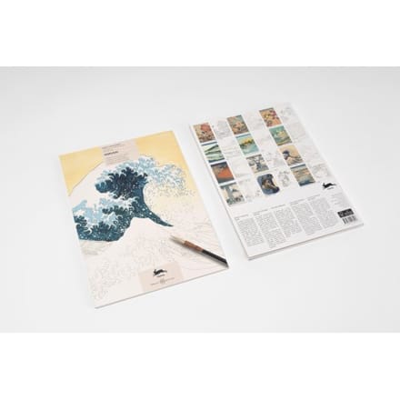Hokusai - Artists' Colouring Book - Pepin van Roojen