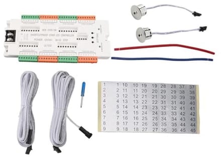 Bewegingssensor LED Traplicht Controller - 32 Kanalen, Automatische Stapverlichting voor Trappen