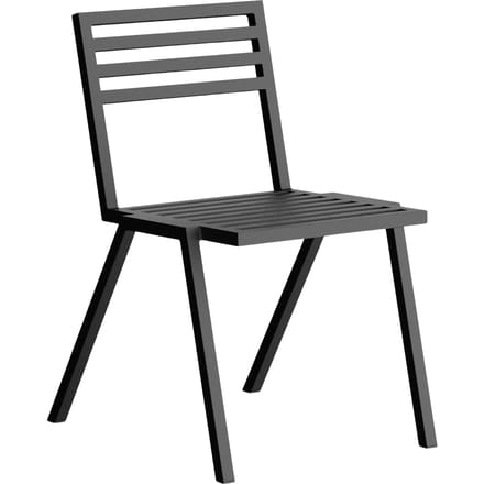 NINE 19 Outdoors stoel stapelbaar - black