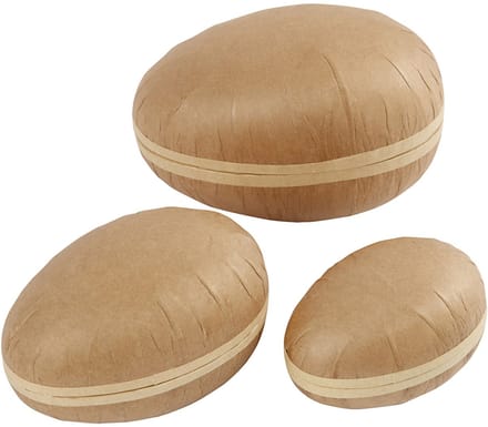 Tweedelig Ei , L: 12+15+18 cm, 3 stuk/ 1 doos