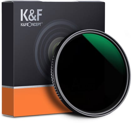 K&F Concept 62mm ND8-2000 variabel grijsfilter MC filter ND 3-11 stops