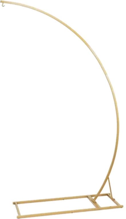 PartyDeco - Backdrop frame kroonluchter - 135 cm x 230 cm
