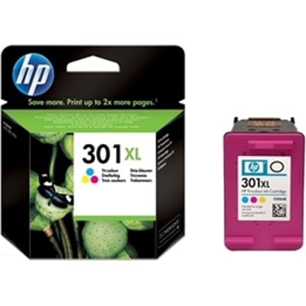 HP Inktcartridge 301XL (CH564EE) 3-kleuren Hoge capaciteit