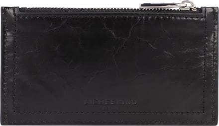 LIEBESKIND BERLIN Kaarthouder Chudy Paper Touch Crinkle Purse Black Zwart