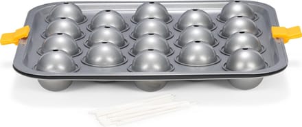 Patisse Bakvorm Cake Pops 32 X 29 Cm Staal Zilver/geel
