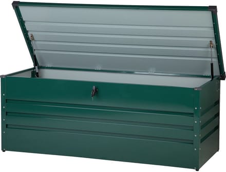 CEBROSA L - Kussenbox - Donkergroen - Staal