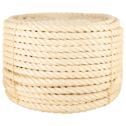 vidaXL - Touw - 20 - mm - 25 - m - 100% - sisal
