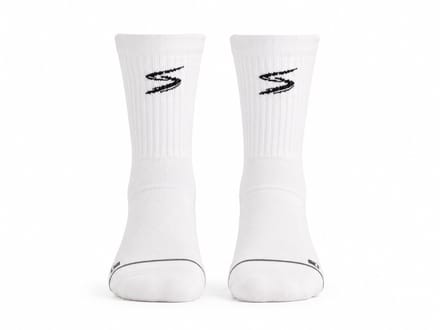 SPLICE PADEL COMPRESSIE PERFORMANCE SOCKS 1-PAIR - WHITE