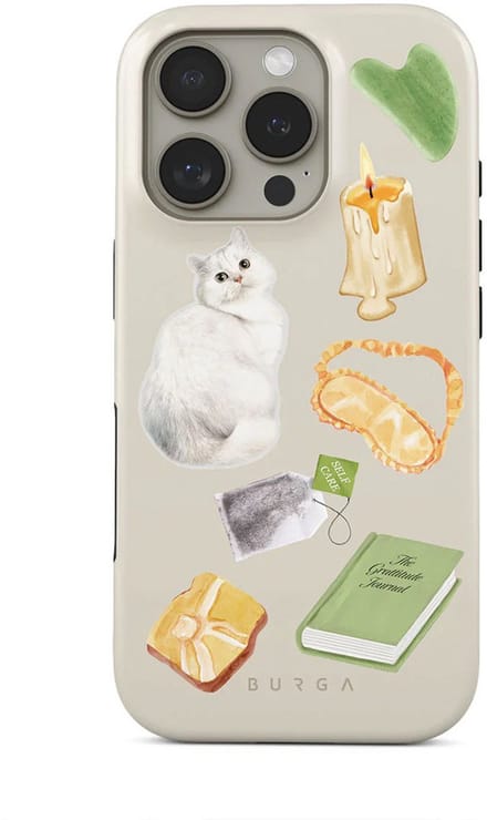 Burga Tough Case geschikt voor Apple iPhone 16 Pro - Soft Era