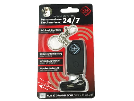 Kh security persoonlijk alarm met led zw