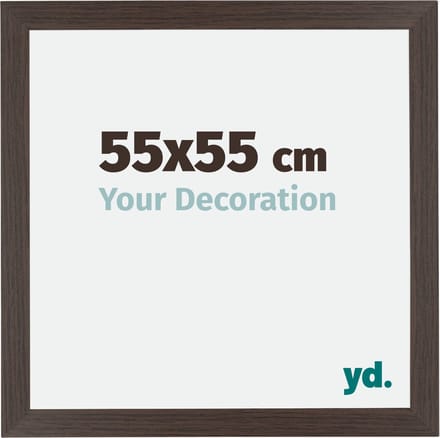 Your Decoration - Fotolijst 55x55 cm - MDF - Eiken Donker - Mura