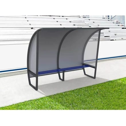 5-persoons aluminium aanraakscherm achter Sodex Sport