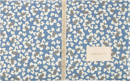 Nobodinoz Mozart Opera Verschoningsmatje waterproof - Blue Yumiko