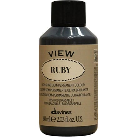 Davines, View, Coloration Cheveux Semi-Permanente, Rubis, 60 ml