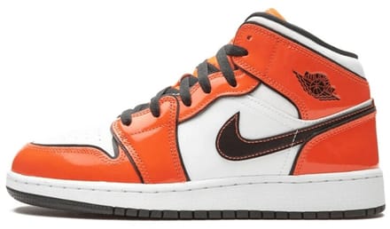 Jordan 1 Mid Turf Orange (GS) - Maat 38.5