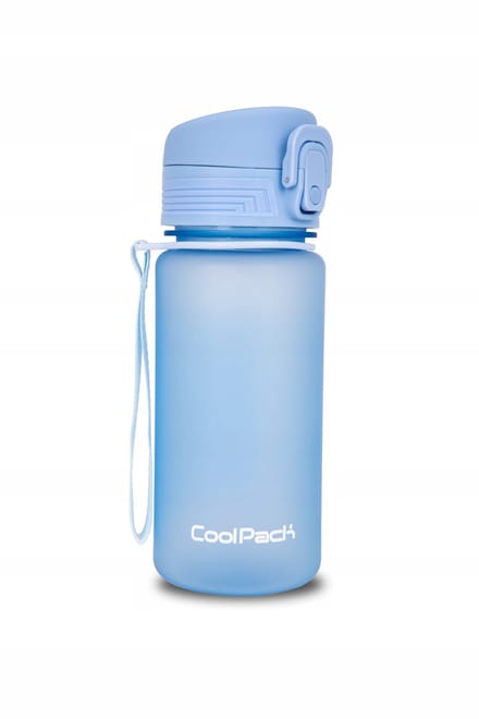 Coolpack Brisk MINI Fles 400ml - Lichtblauw, BPA-vrij Tritan