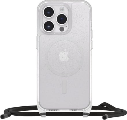 OtterBox React Necklace geschikt voor iPhone 15 Pro Max Hoesje met Koord Glitter