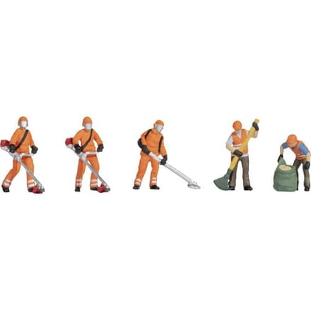 NOCH 36064 N Maaiwerkzaamheden figuren Geverfd, Staand