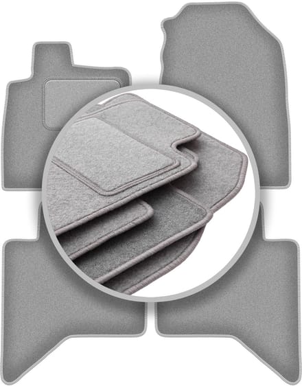 Grijze automatten voor: Isuzu D-MAX III pick-up (2019-)