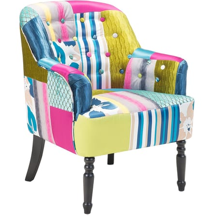 MANDAL - Fauteuil - Limegroen - Polyester
