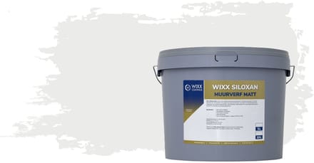 Wixx Siloxan Buitenlatex Matt - 5L - RAL 9003 | Signaalwit