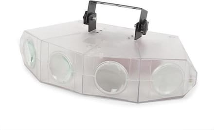 QUAD LED MOONFLOWER - TRANSPARANTE BEHUIZING (HQLE10030)