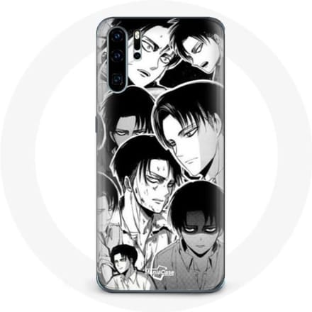 Case voor Huawei P30 Aanval op Titan Manga Levi Ackerman