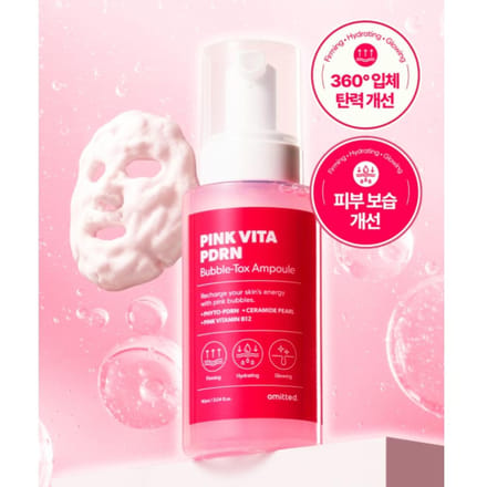 Omnished Pink Vita Pdrn Ampoule Moussante Tox 90ml NONE white