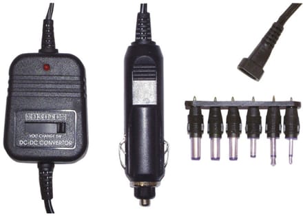 Eagle DC-DC converter 800mAh - input 12-13,8volt - Output 1,5/3/4,5/6/7,5/12volt
